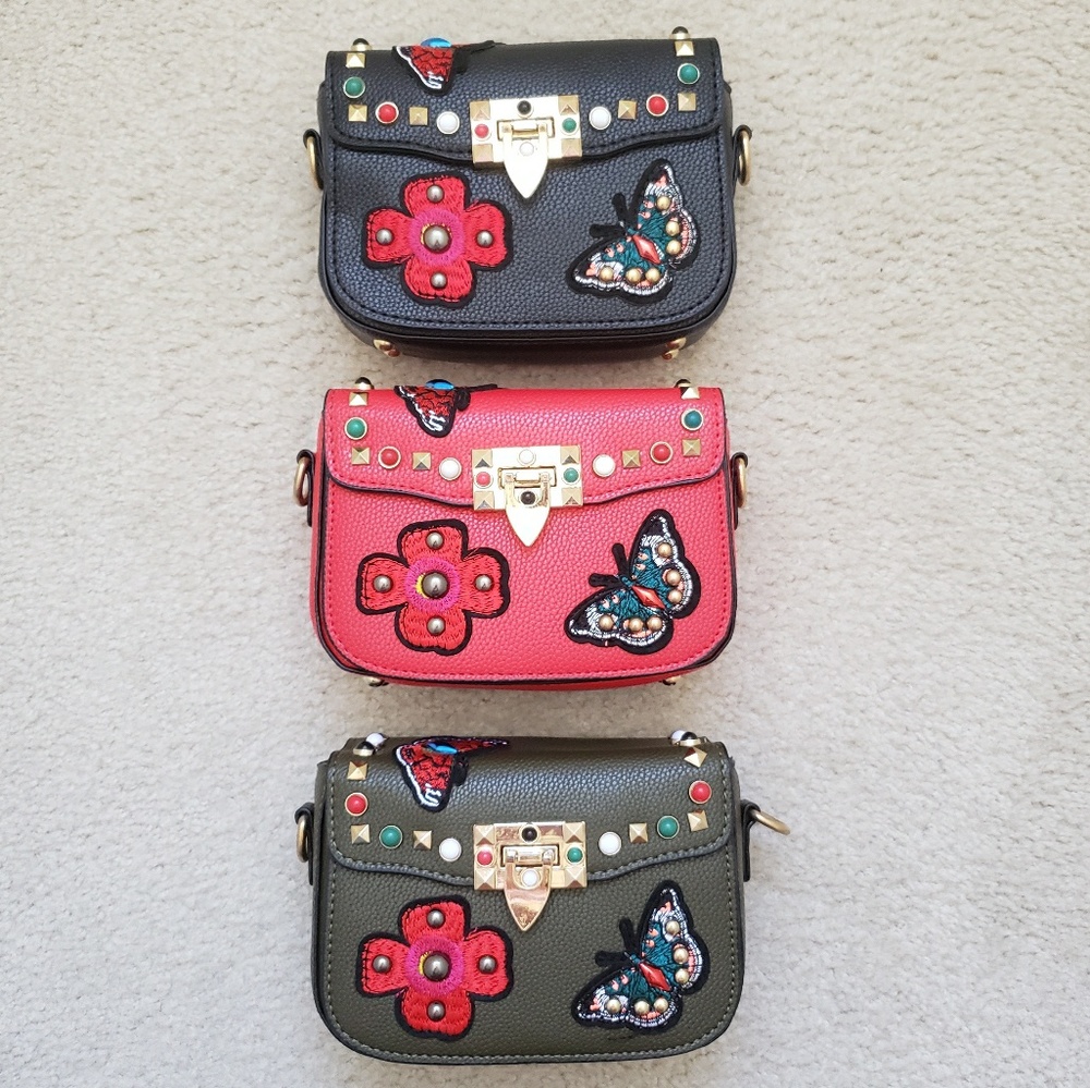 Retro mini bag with Colorful Strap🌹 - Picture 6 of 8